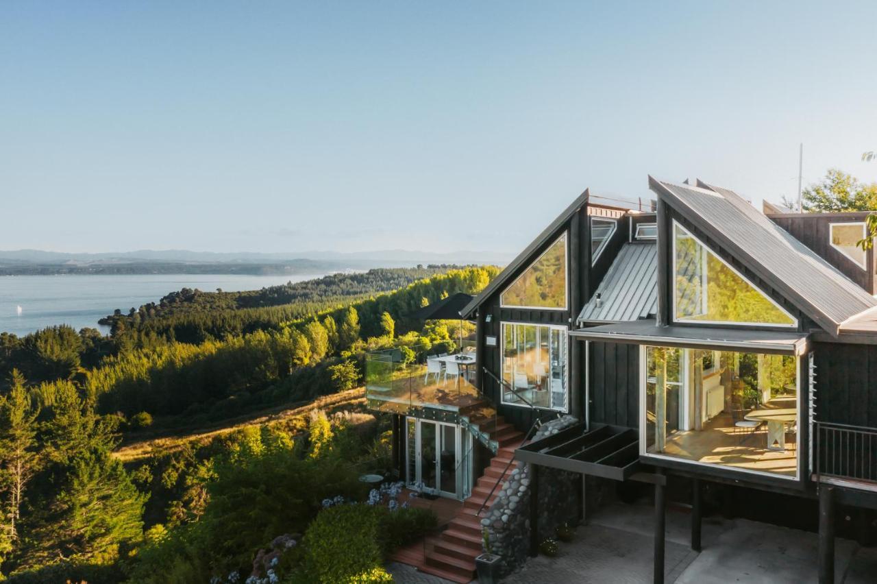 Acacia Cliffs Lodge Taupo Exterior foto