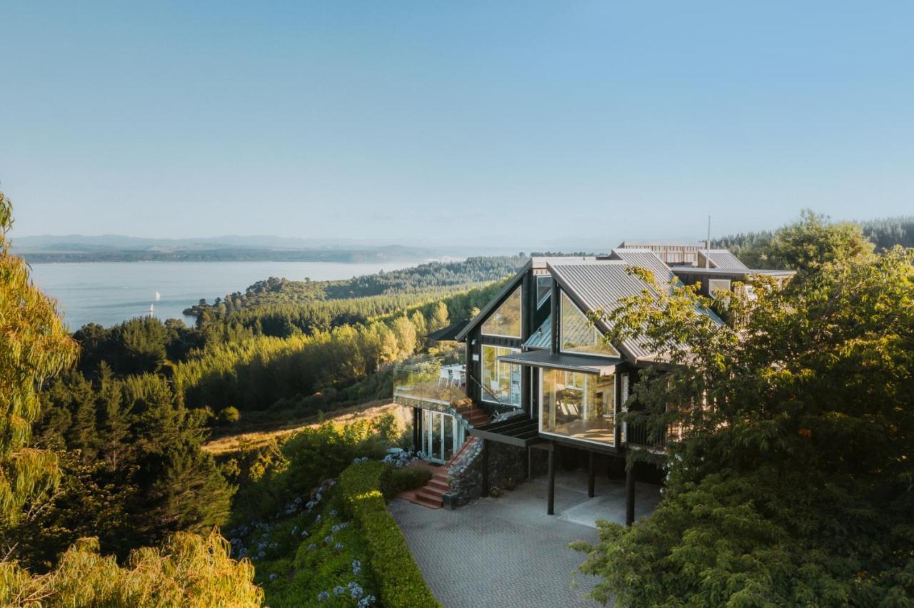 Acacia Cliffs Lodge Taupo Exterior foto