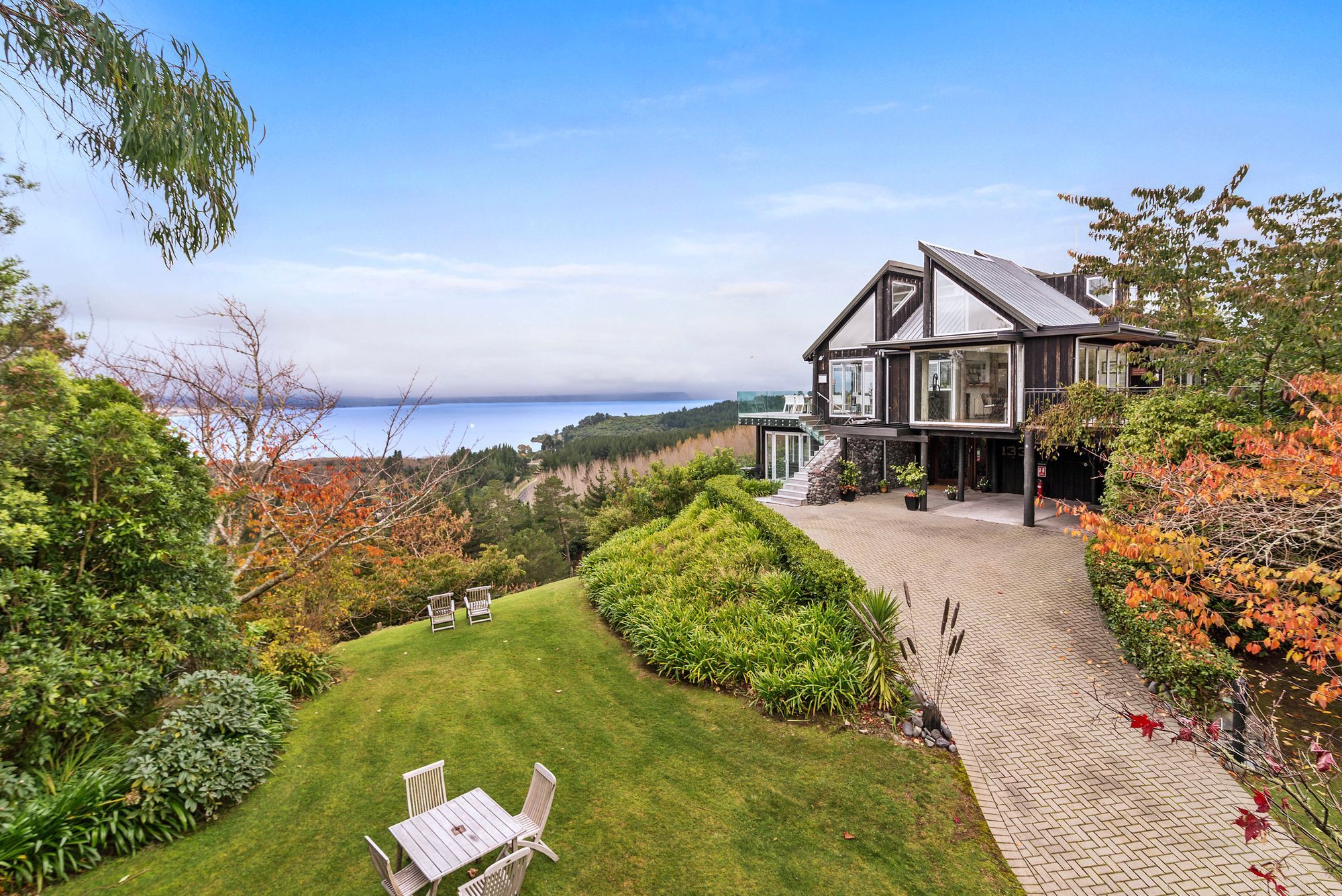 Acacia Cliffs Lodge Taupo Exterior foto